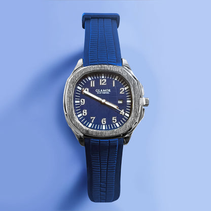 Reloj malla de goma