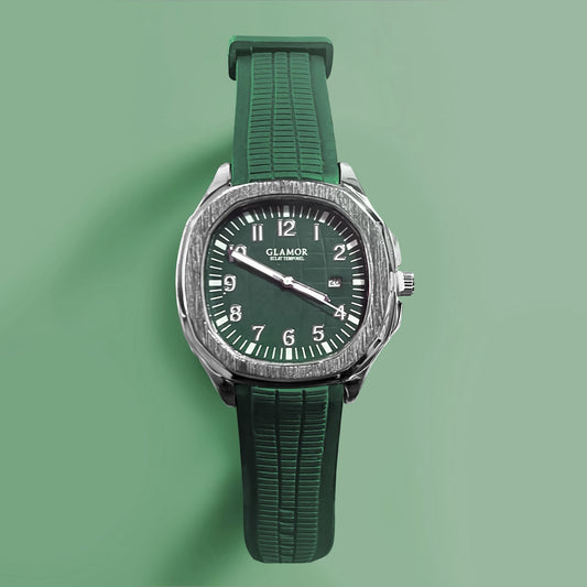 Reloj malla de goma
