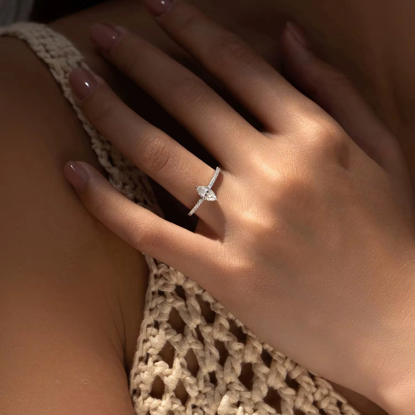 Anillo corte marquesa