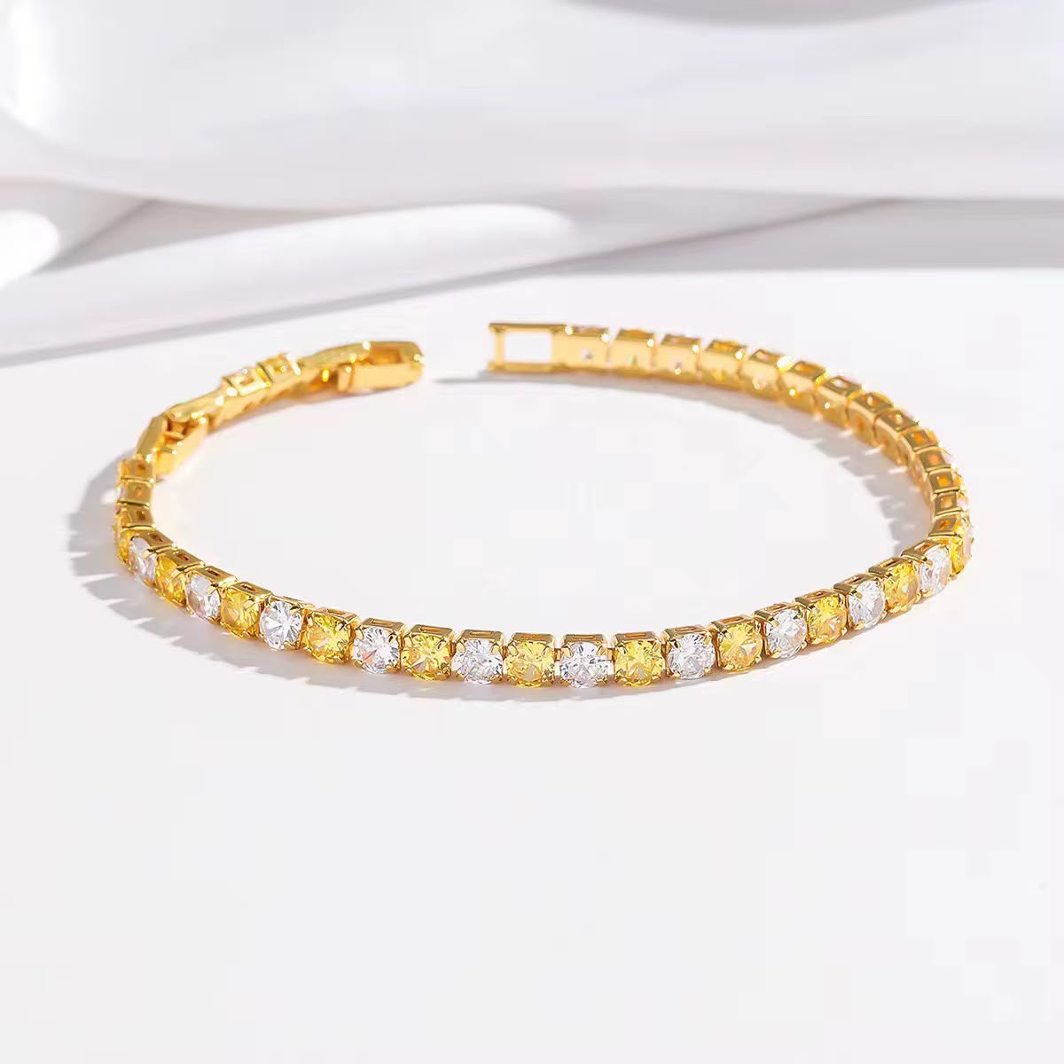 Pulsera tipo tennis