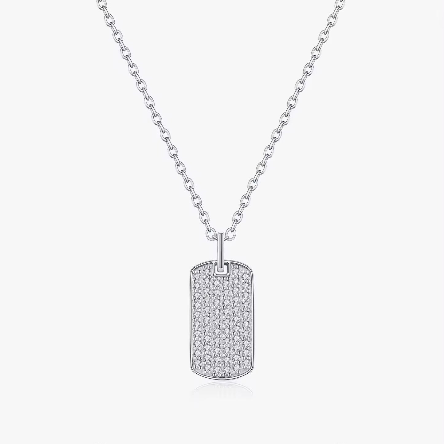 Cadena con chapita