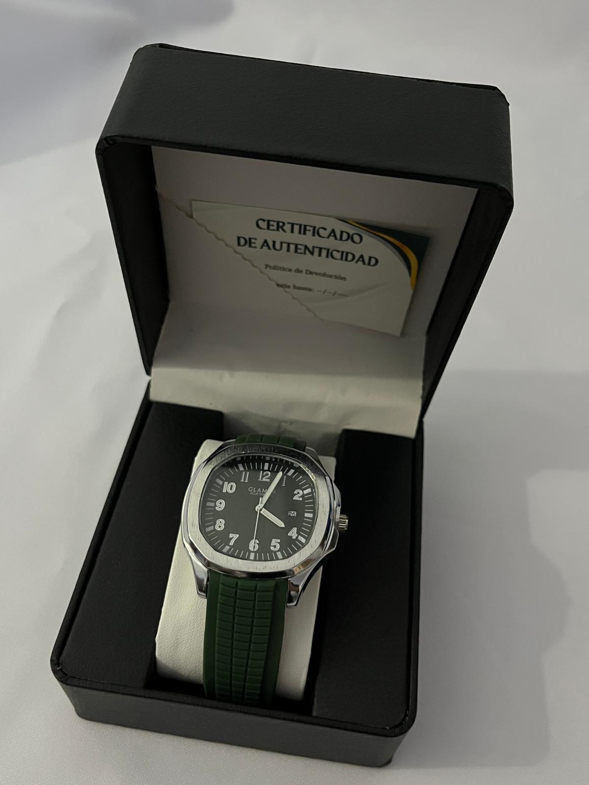Reloj malla de goma